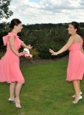 Claire and Tony Mann Bridesmaids